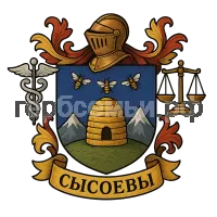 Герб семьи Сысоевы