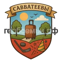 Герб семьи Савватеевы