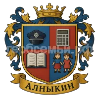 Герб семьи Алныкин