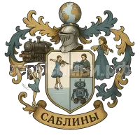 Герб семьи Саблины