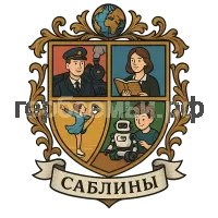 Герб семьи Саблины