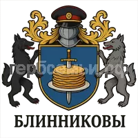 Герб семьи блинниковы