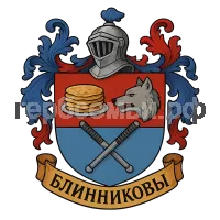Герб семьи блинниковы
