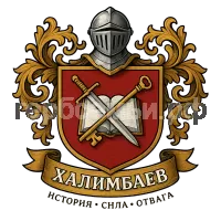 Герб семьи Халимбаев
