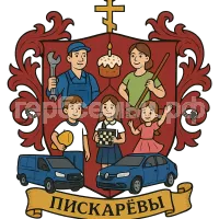Герб семьи Пискаревы
