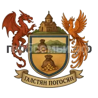 Герб семьи Галстян 13 Погосян