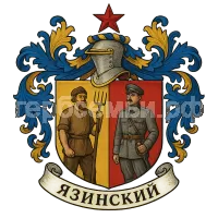 Герб семьи Язинский
