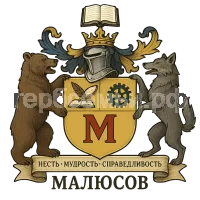 Герб семьи Малюсов
