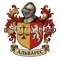 Герб семьи Альварес