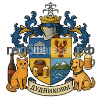 Герб семьи ДУДНИКОВЫ