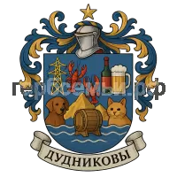 Герб семьи ДУДНИКОВЫ