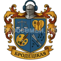 Герб семьи Бродецкая