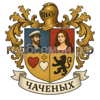 Герб семьи Семейный герб Чаченых