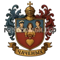 Герб семьи Семейный герб Чаченых