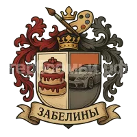 Герб семьи Забелины