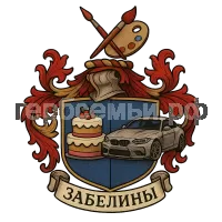Герб семьи Забелины