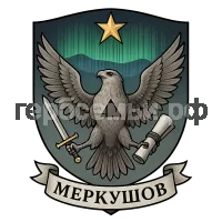 Герб семьи Меркушов