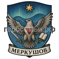 Герб семьи Меркушов