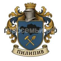 Герб семьи Пилипив