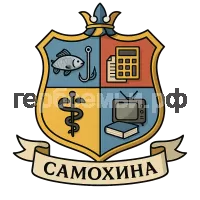 Герб семьи Самохина