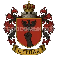 Герб семьи Ступак