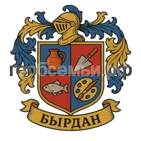 Герб семьи Бырдан