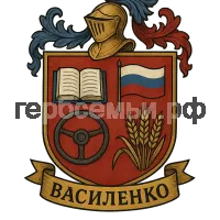 Герб семьи Василенко