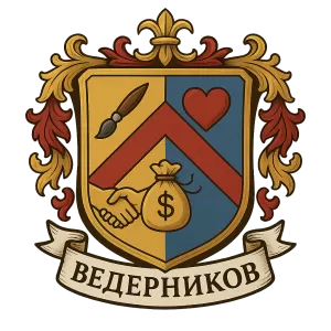Герб семьи Ведерников