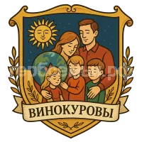Герб семьи Винокуров