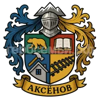 Герб семьи Аксенов