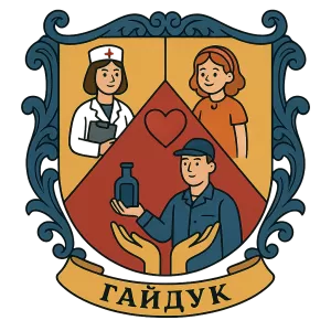 Герб семьи Гайдук