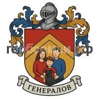 Герб семьи Генералов