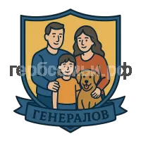 Герб семьи Генералов