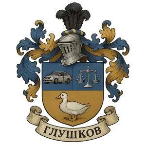 Герб семьи Глушков