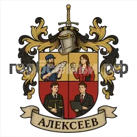 Герб семьи Алексеев