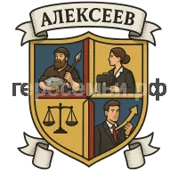 Герб семьи Алексеев