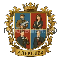 Герб семьи Алексеев