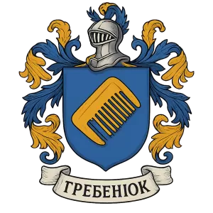 Герб семьи Гребенюк