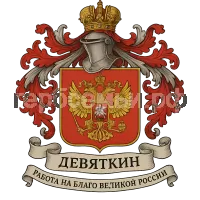 Герб семьи Девяткин