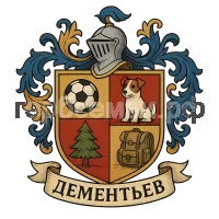 Герб семьи Дементьев