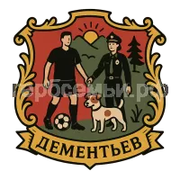 Герб семьи Дементьев