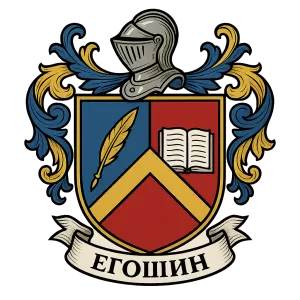 Герб семьи Егошин