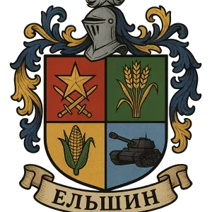 Герб семьи Ельшин