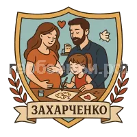 Герб семьи Захарченко