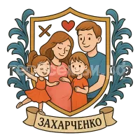 Герб семьи Захарченко