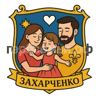 Герб семьи Захарченко