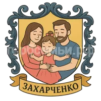 Герб семьи Захарченко