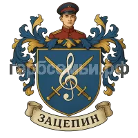 Герб семьи Зацепин
