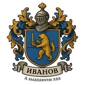 Герб семьи Иванов