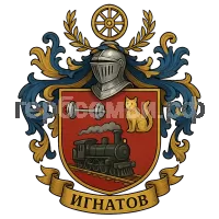 Герб семьи Игнатов